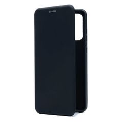 Чехол (флип-кейс) BORASCO Shell Case, для Samsung Galaxy A72, черный [39864] (1503022)