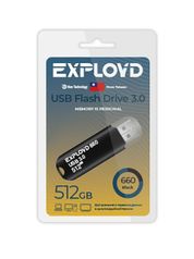 USB Flash Drive 512Gb - Exployd 660 3.0 EX-512GB-660-Black (824693)