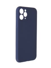 Чехол Alwio для APPLE iPhone 11 Pro Soft Touch Dark Blue ASTI11PBL (870400)