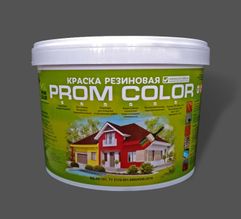 Краска резиновая для пола бетонного, деревянного Prom Color