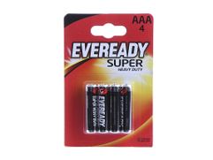 Батарейка AAA - Energizer Eveready Super R03 1.5V (4шт) E301156100 / 11647 (664847)