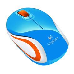 Мышь Logitech Wireless Mini Mouse M187 Blue 910-002738 / 910-002733 (89726)