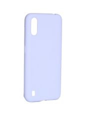 Чехол Pero для Samsung Galaxy A01 Soft Touch Light Blue CC01-A01OB (712384)