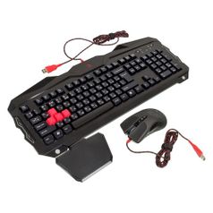 Комплект (клавиатура+мышь) A4TECH Bloody Q2100/B2100 (Q210+Q9), USB, проводной, черный (948019)