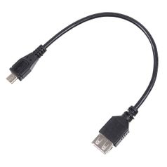 Кабель OTG BURO USB A(f), micro USB B (m), 0.2м, черный [bhp usb-otg] (359899)