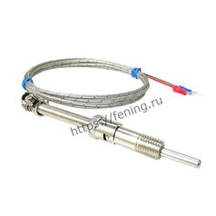 Термопара тип К для измерения температуры от 0 до 800С с 3-метровым кабелем (1500-2)