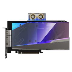 Видеокарта Gigabyte NVIDIA GeForce RTX 3080, GV-N3080AORUSX WB-10GD 2.0 LHR, 10ГБ, GDDR6X, LHR, Ret (1563198)