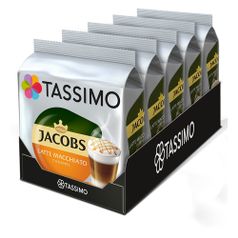 Кофе капсульный TASSIMO Latte Caramel, капсулы, совместимые с кофемашинами TASSIMO®, крепость 40 шт [8052281] (1458584)