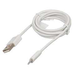 Кабель HAMA H-173863, Lightning (m) - USB (m), 1м, белый [00173863] (1022276)