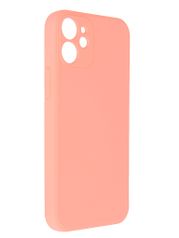 Чехол Pero для APPLE iPhone 12 mini Liquid Silicone Coral PCLS-0024-OR (854462)
