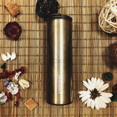 Термос STARBUCKS™ Cylinder Gold 473 ml (226)