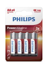 Батарейка AA Philips LR6P4B/51 (4 штуки) (492875)