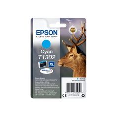 Картридж Epson T1302, голубой / C13T13024012 (435394)