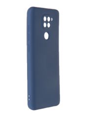 Чехол Krutoff для Xiaomi Redmi Note 9 Silicone Case Blue 12532 (817617)
