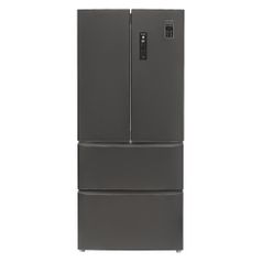 Холодильник TESLER RFD-430I, трехкамерный, графит (1482701)