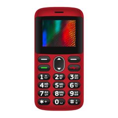 Сотовый телефон Vertex C311 Red (517387)