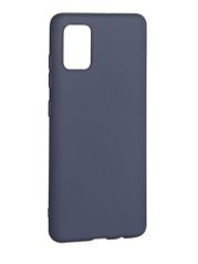 Чехол Zibelino для Samsung Galaxy A51 Soft Matte Dark Blue ZSM-SAM-A51-DBLU (699495)