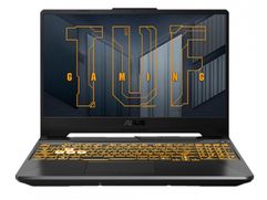 Ноутбук ASUS TUF Gaming F15 FX506HC-HN002T 90NR0723-M00820 (Intel Core i5-11400H 2.6GHz/8192Mb/512Gb SSD/nVidia GeForce RTX 3050 4096Mb/Wi-Fi/Cam/15.6/1920x1080/Windows 10 64-bit) (867268)