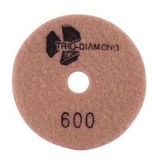 Алмазный гибкий шлифовально - полировальный круг, АГШК "Черепашка", Ø 100мм, №600, камень, гранит, мрамор. (897396406).