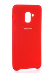 Аксессуар Чехол Innovation для Samsung Galaxy A8 Plus 2018 Silicone Red 11925 (588410)