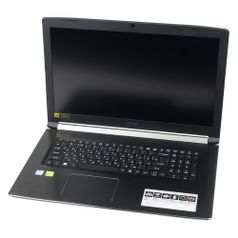 Ноутбук ACER Aspire 5 A517-51G-55LY, 17.3", IPS, Intel Core i5 8250U 1.6ГГц, 8Гб, 1000Гб, 128Гб SSD, nVidia GeForce Mx150 - 2048 Мб, Windows 10 Home, NX.GSXER.017, черный (1086201)