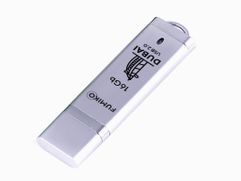 USB Flash Drive 16Gb - Fumiko Dubai USB 2.0 FU16DUSILVER-01 / FDI-28 (861947)