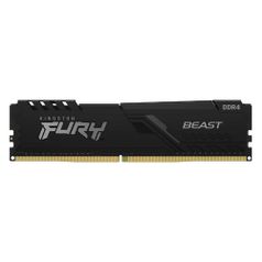 Модуль памяти Kingston Fury Beast Black KF426C16BB/8 DDR4 - 8ГБ 2666, DIMM, Ret (1560734)