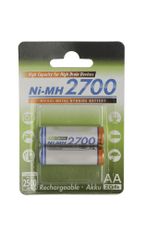 Аккумулятор AA - Panasonic 2700 mAh Ni-MH (2 штуки) 2BPBK-3HGAE/2BE (163251)