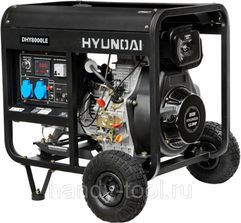 Дизельный генератор Hyundai DHY 8000LE (141931342)