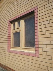 Обычные деревянные окна из массива сосны и ценных пород (786)
