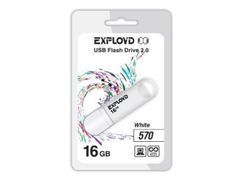 USB Flash Drive EXPLOYD 570 16GB White (760711)