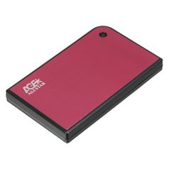 Внешний корпус для HDD/SSD AGESTAR 3UB2A14, красный (865269)