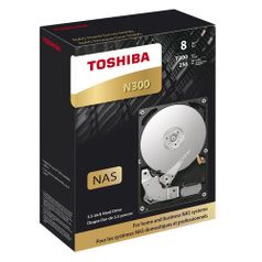 Жесткий диск TOSHIBA N300 HDWN180EZSTA, 8Тб, HDD, SATA III, 3.5", RTL (419789)