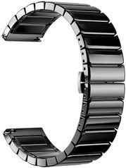 Аксессуар Ремешок Deppa универсальный Watch Band 22mm Ceramic Black 47171 (807632)