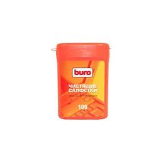 Влажные салфетки Buro BU-tft, 100 шт (туба) (817436)