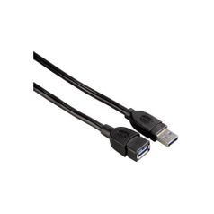 Кабель-удлинитель USB3.0 HAMA USB 3.0 A(m) - USB 3.0 A(f), 1.8м [00054505] (824125)