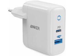 Зарядное устройство Anker PowerPort PD+ 2 USB-C 18W USB-A 15W EU White A2626LD1 (792880)