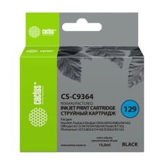 Картридж Cactus CS-C9364, №129, черный / CS-C9364 (807095)