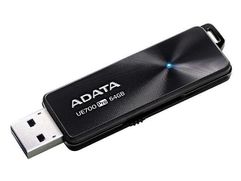 USB Flash Drive 64Gb - A-Data UE700 Pro Black AUE700PRO-64G-CBK (659278)