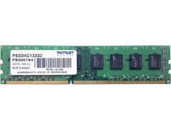Модуль памяти Patriot Memory DDR3 DIMM 1333Mhz PC3-10600 CL9 - 4Gb PSD34G13332 (775513)