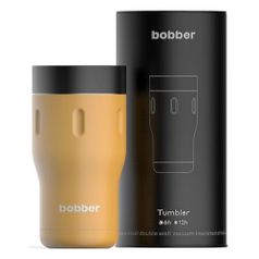 Термокружка BOBBER Tumbler-350, 0.35л, оранжевый/ черный (1436312)