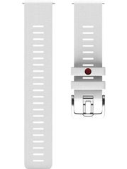 Аксессуар Ремешок для Polar Wrist Band Grit 22mm S-M Silicone White 91081739 (862542)