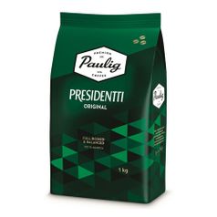 Кофе зерновой PAULIG Presidentti Original, легкая обжарка, 1000 гр [17649] (1097754)