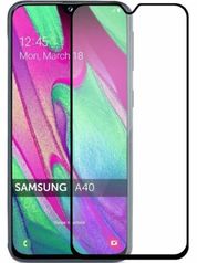 Защитное стекло Mietubl для Samsung Galaxy A40 / A01 / M01 2.5D Full Glue Black M-835057 (826557)