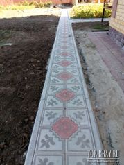 Тротуарная плитка «Угол Краковский» Брусчатка (300х300х45)