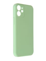 Чехол Pero для APPLE iPhone 12 mini Liquid Silicone Green PCLS-0024-GN (854464)