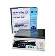 Торговые весы Foodatlas 40кг/2гр ВТ-40С