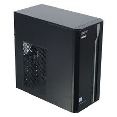 Компьютер ACER Veriton ES2710G, Intel Core i3 7100, DDR4 8Гб, 128Гб(SSD), Intel HD Graphics 630, Free DOS, черный [dt.vqeer.060] (1060782)