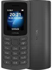 Сотовый телефон Nokia 105 4G (TA-1378) Dual Sim Black 16VEGB01A01 (865564)
