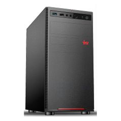 Компьютер IRU Home 313, Intel Core i3 9100F, DDR4 8Гб, 1000Гб, NVIDIA GeForce GT1030 - 2048 Мб, Free DOS, черный [1162568] (1162568)